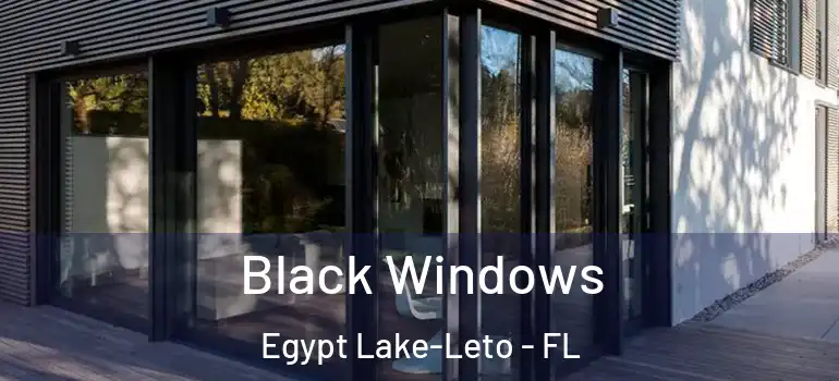  Black Windows Egypt Lake-Leto - FL