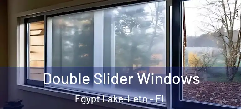  Double Slider Windows Egypt Lake-Leto - FL