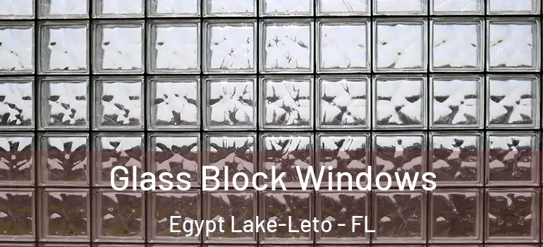  Glass Block Windows Egypt Lake-Leto - FL