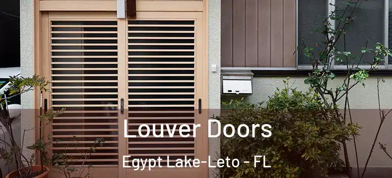  Louver Doors Egypt Lake-Leto - FL