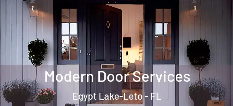  Modern Door Services Egypt Lake-Leto - FL