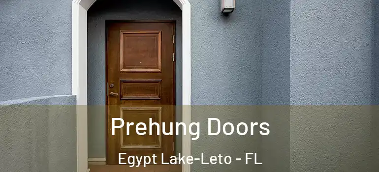  Prehung Doors Egypt Lake-Leto - FL