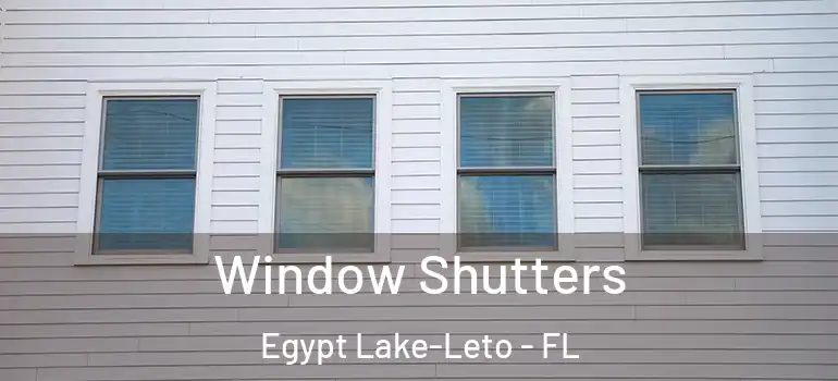  Window Shutters Egypt Lake-Leto - FL
