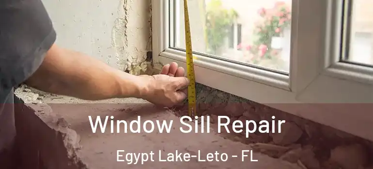 Window Sill Repair Egypt Lake-Leto - FL